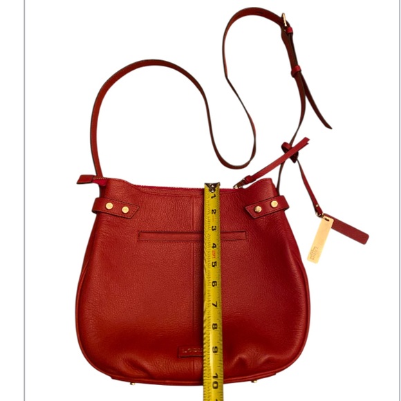 LODIS Solange Red Leather Crossbody - Picture 8 of 14